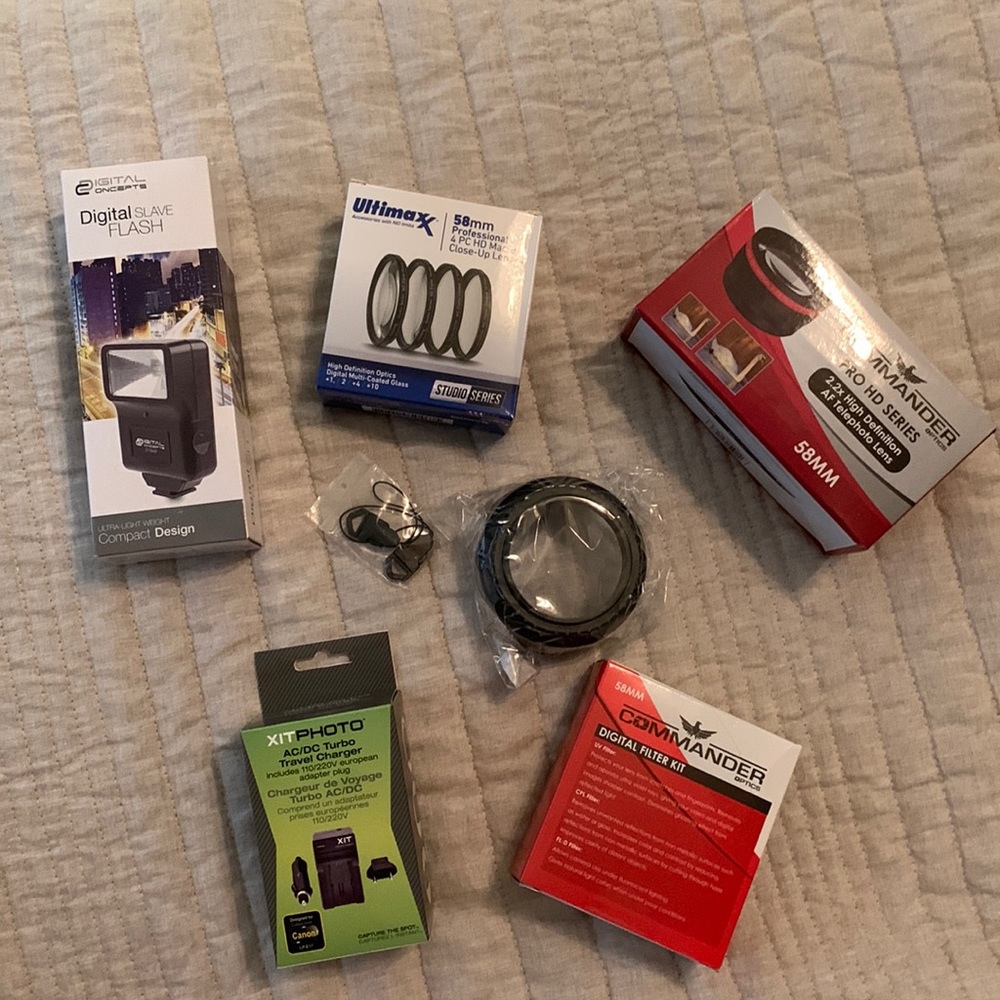 Canon EOS Camera Accessory Bundle